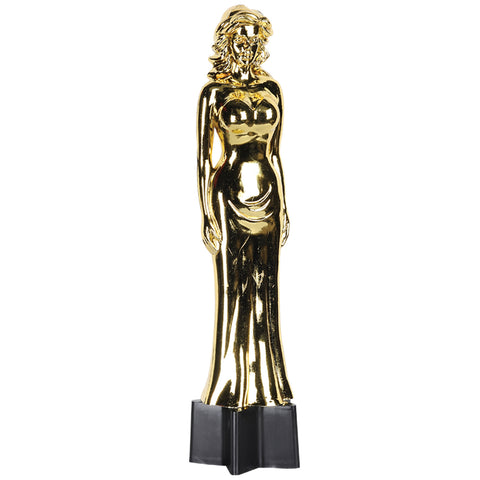 Awards Night Female Statuette, Size 9"