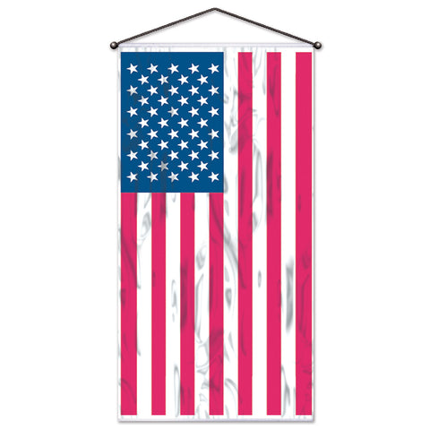 American Flag Door/Wall Panel, Size 30" x 5'