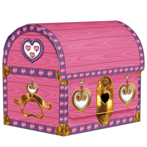 Princess Treasure Chest Favor Boxes, Size 3½" x 4¼"