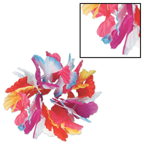 Silk 'N Petals Parti-Color Wrstlet/Anklt, Size 10"