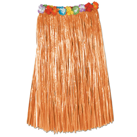 Adult Artificial Grass Hula Skirt, Size 36"W x 32"L