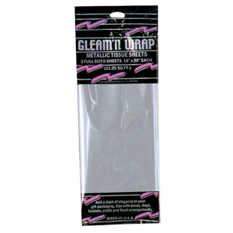 Gleam 'N Wrap Metallic Sheets, Size 18" x 30"