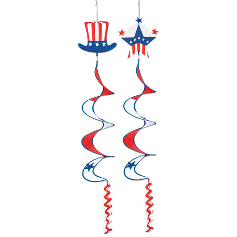 Patriotic Wind-Spinners, Size 3' 6"