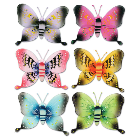 Majestic Butterflies, Size 10"
