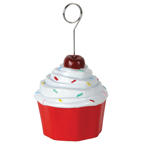 Cupcake Photo/Balloon Holder, Size 6 Oz