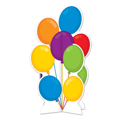 3-D Balloons Centerpiece, Size 10½"