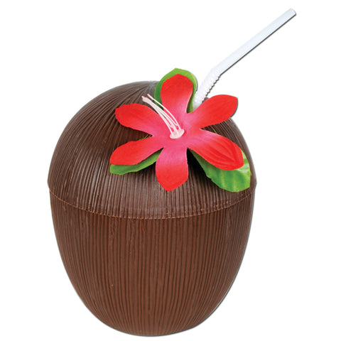 Plastic Coconut Cup, Size 16 Oz
