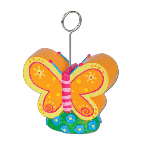 Butterfly Photo/Balloon Holder, Size 6 Oz
