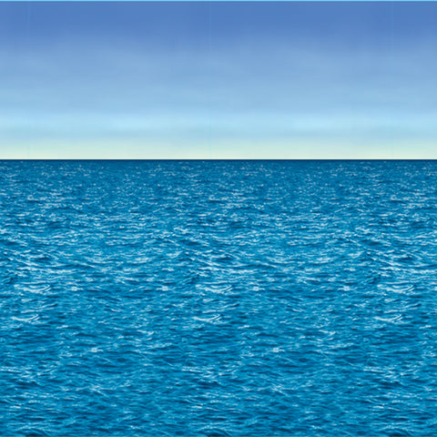 Ocean & Sky Backdrop, Size 4' x 30'