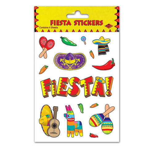 Fiesta Calcomanias, Size 4¾" x 7½"