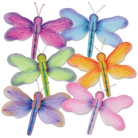 Nylon Dragonflies, Size 11½"