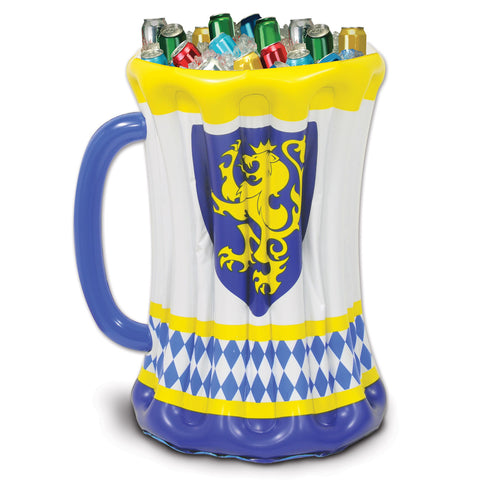 Inflatable Beer Stein Cooler, Size 18"W x 27"H
