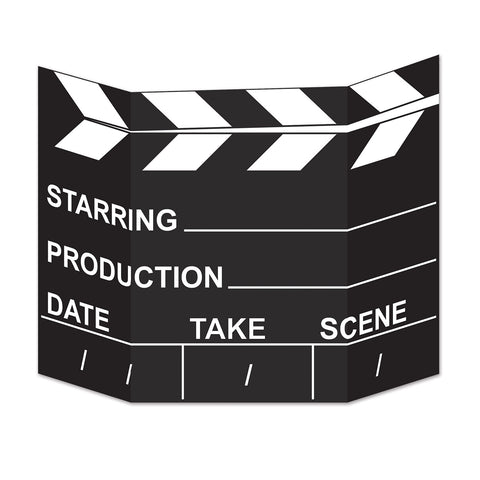 Movie Set Clapboard Photo Prop, Size 34½" x 27"
