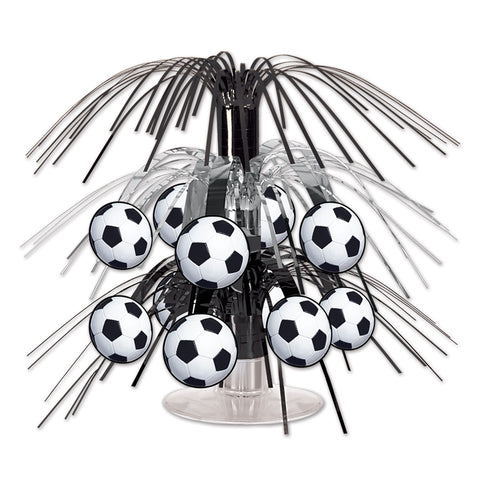 Soccer Ball Mini Cascade Centerpiece, Size 7½"