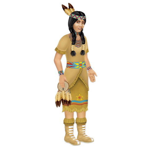 Jointed Native American Princess, Size 3' 2"