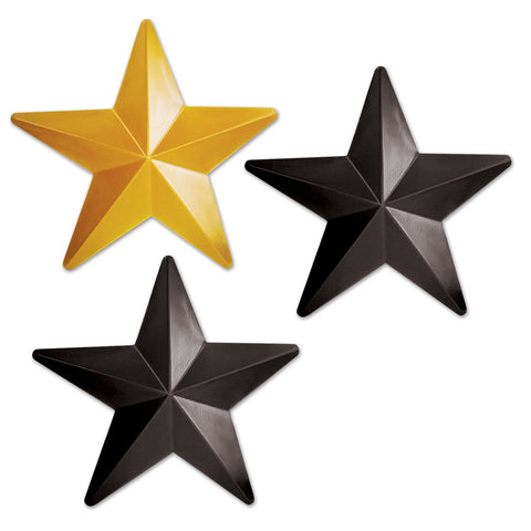Plastic Stars, Size 12¼"