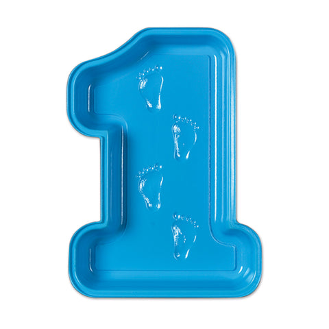 Plastic Baby's 1st Birthday Tray, Size 13½"