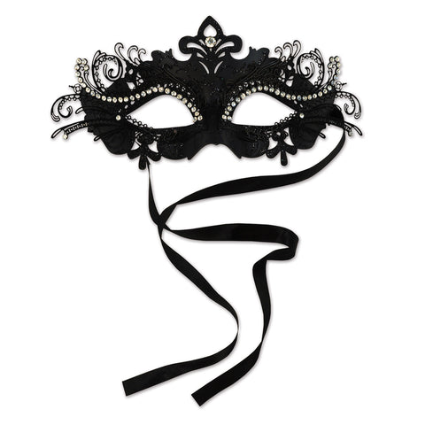 Metal Filigree Masquerade Mask