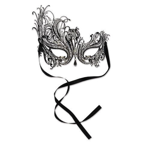 Metal Filigree Masquerade Mask