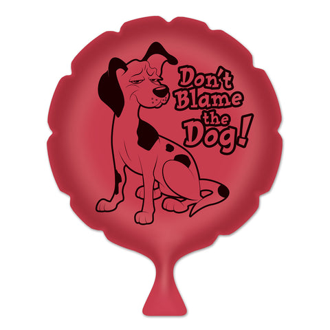 Don't Blame The Dog! Whoopee Cushion, Size 8"