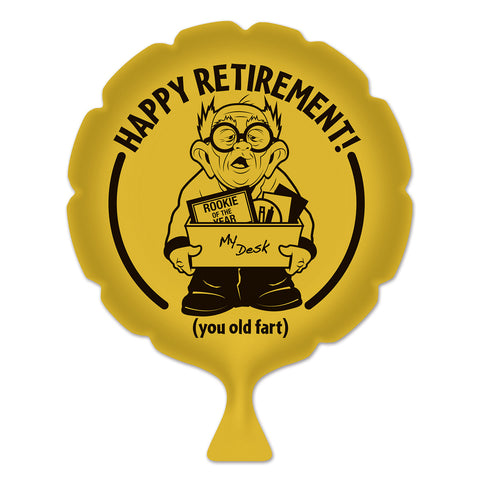 Happy Retirement! Whoopee Cushion, Size 8"