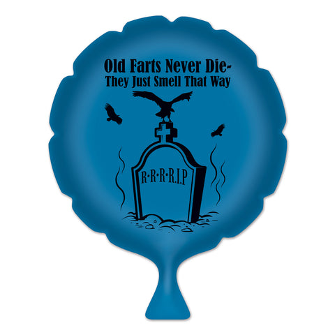 Old Farts Never Die Whoopee Cushion, Size 8"