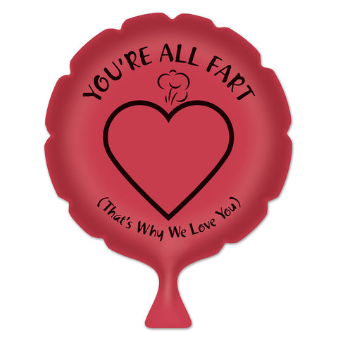 You're All Fart Whoopee Cushion, Size 8"