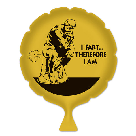 I Fart... Therefore I Am Whoopee Cushion, Size 8"
