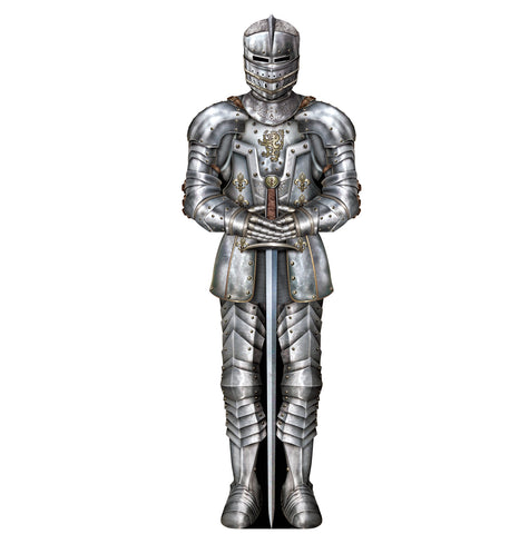 Suit Of Armor Cutout, Size 3'