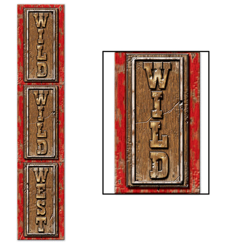 Jointed Wild Wild West Pull-Down Cutout, Size 6'