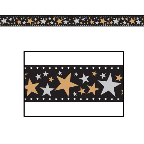 Star Filmstrip Poly Decorating  Material, Size 18" x 25'