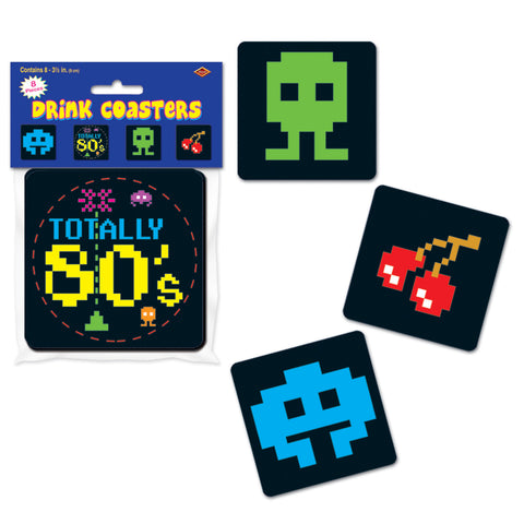 80's Coasters, Size 3½"