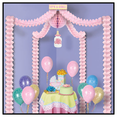 It's A Girl! Party Canopy