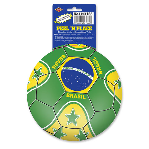 Peel 'N Place - Brasil, Size 5¼" Sh