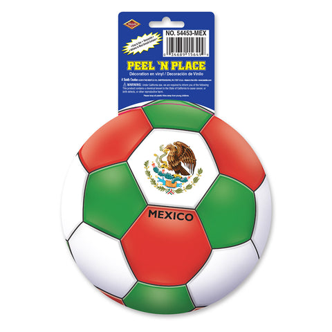 Peel 'N Place - Mexico, Size 5¼" Sh