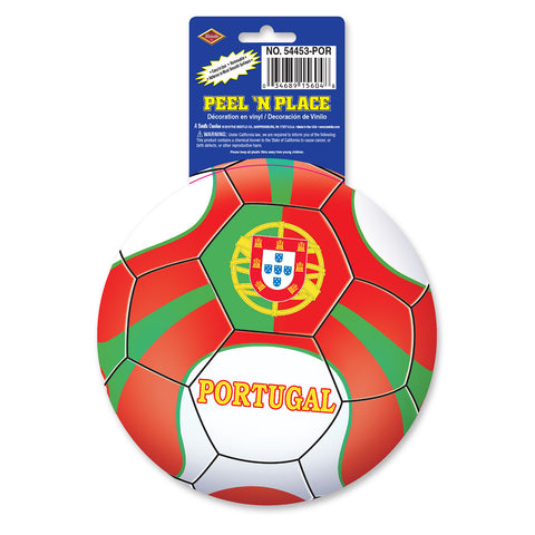 Peel 'N Place - Portugal, Size 5¼" Sh