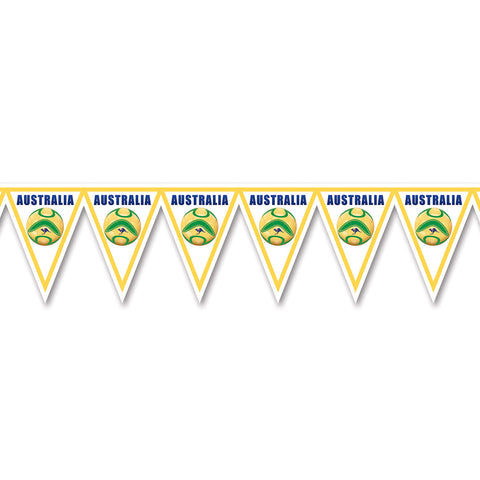 Pennant Banner - Australia, Size 11" x 7' 4"