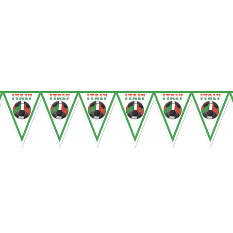 Pennant Banner - Italy, Size 11" x 7' 4"