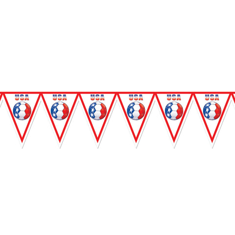 Pennant Banner - United States, Size 11" x 7' 4"