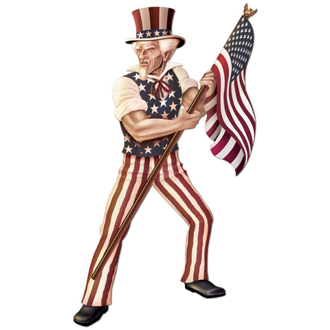Jointed Uncle Sam, Size 5' 6"