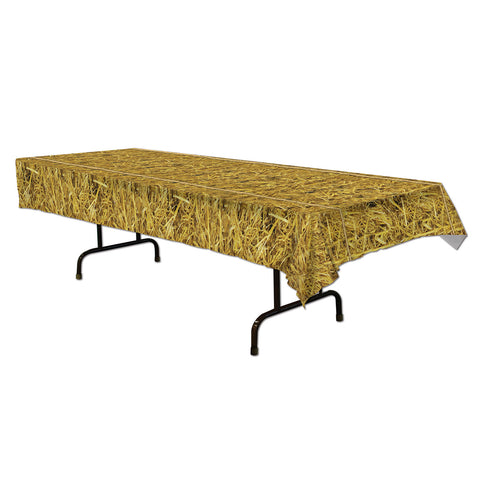 Straw Tablecover, Size 54" x 108"