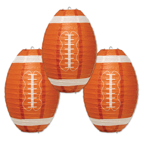 Football Paper Lanterns, Size 11"