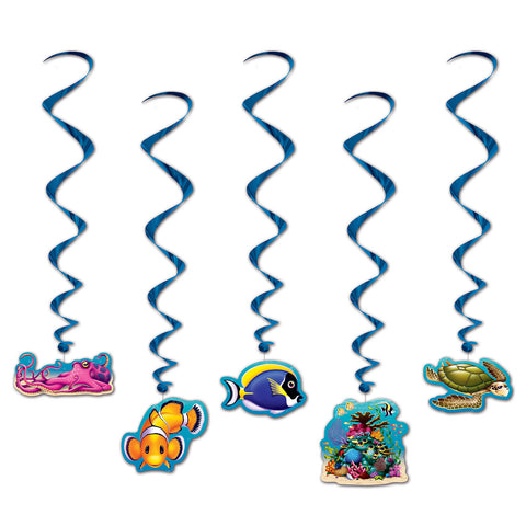 Under The Sea Whirls, Size 34"-3' 2½"