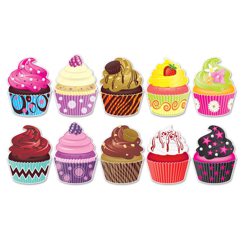 Mini Cupcake Recortes, Size 5"