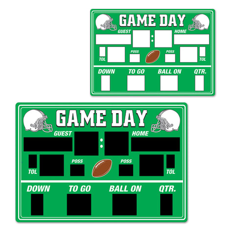 Chalkboard Game Day Scoreboard Cutout, Size 21¾"