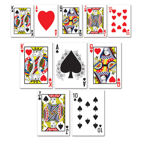 Mini Playing Card Recortes, Size 5"