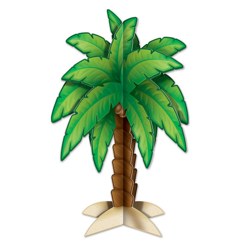 3-D Palm Tree Centerpiece, Size 11¾"