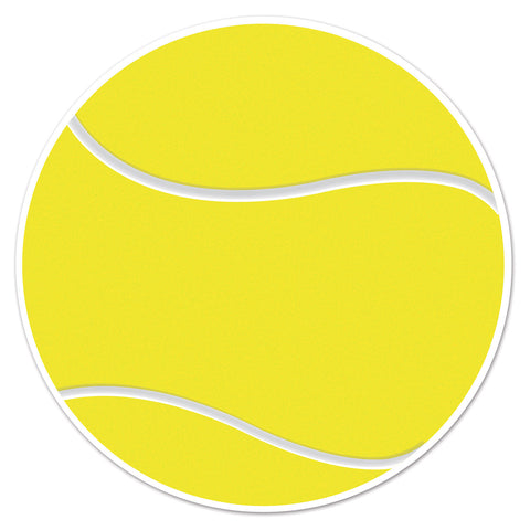 Tennis Ball Cutout, Size 10"