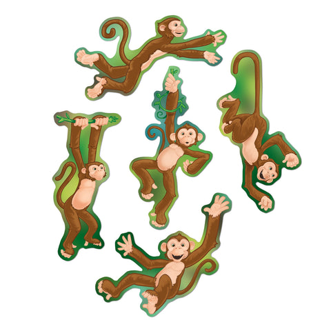 Mini Monkey Recortes, Size 6½"-7"