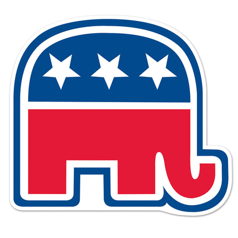 Republican Cutout, Size 10½"